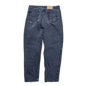 Vintage 90s Levi’s 550 Orange Tab Relaxed Tapered Leg Jeans Size 38x30